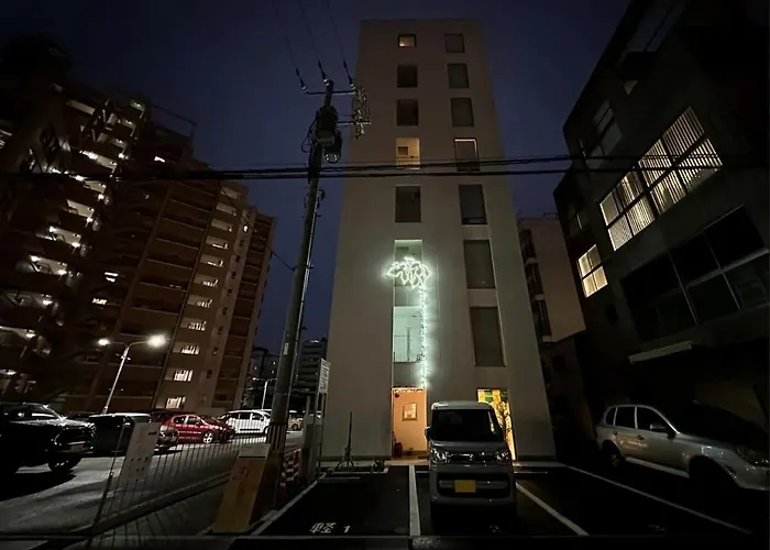 Bhotel Arts Dobashi - New Studio Apt In The City Center For 6Ppl